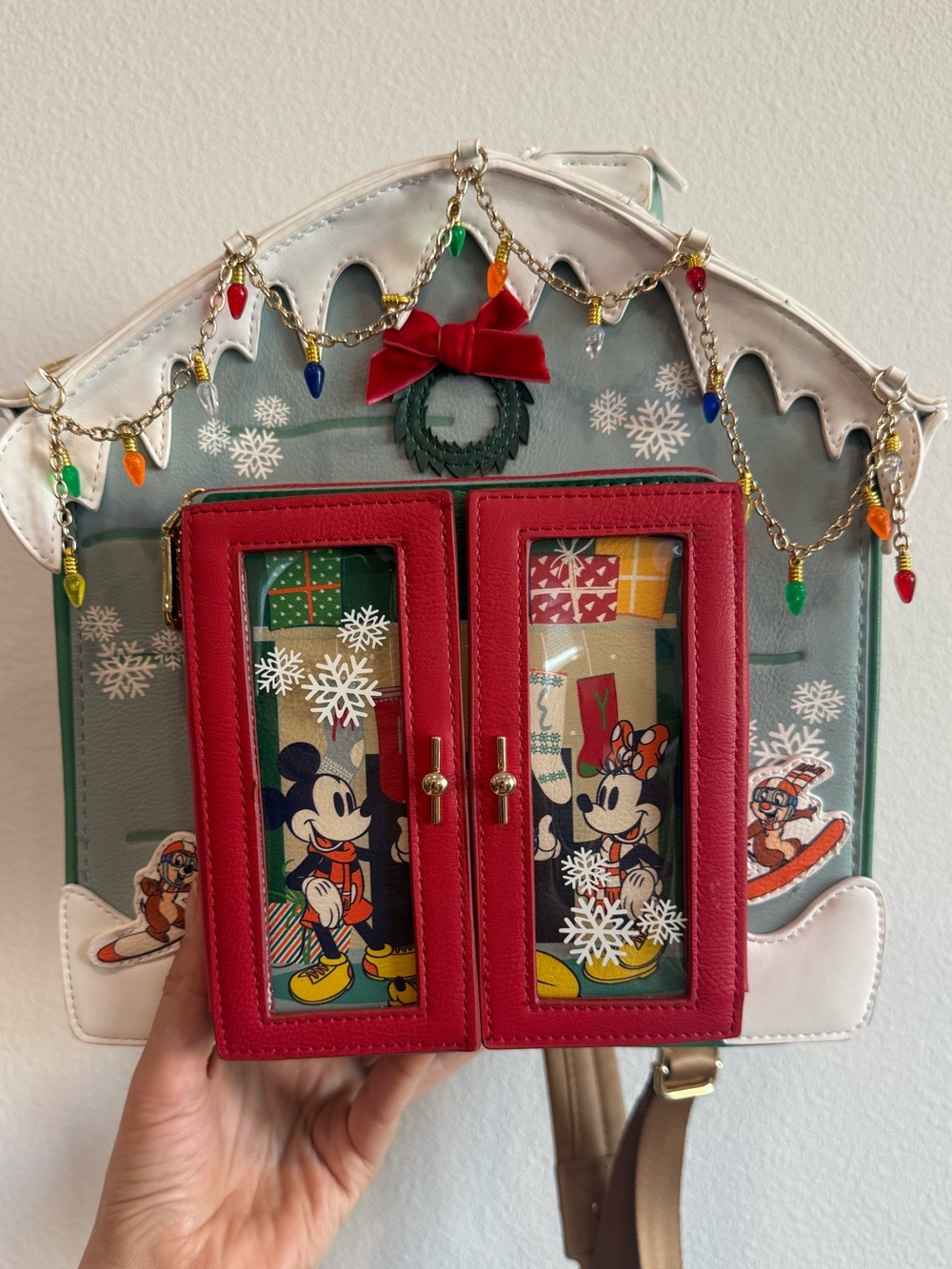 Disney Mickey Mouse and Friends Ski House Mini Backpack! Box Lunch Exclusive
